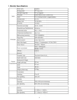 Preview for 4 page of AOC E2260SWD Service Manual