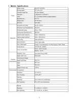 Preview for 4 page of AOC E2343F2 Series Service Manual