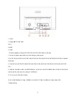 Предварительный просмотр 7 страницы AOC e2350Sh Service Manual