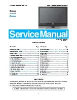 Preview for 1 page of AOC Envision LE19W037 Service Manual