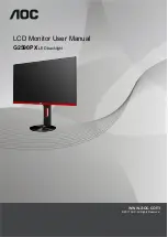 Preview for 1 page of AOC G2590PX User Manual