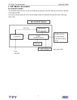 Preview for 5 page of AOC I-INC AG191A Service Manual