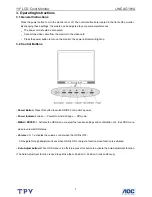 Preview for 7 page of AOC I-INC AG191A Service Manual