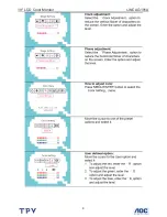 Preview for 9 page of AOC I-INC AG191A Service Manual