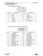 Preview for 13 page of AOC I-INC AG191A Service Manual