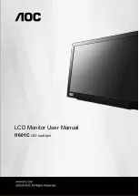 AOC I1601C User Manual preview