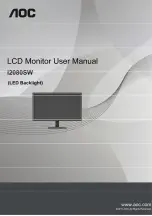 Preview for 1 page of AOC I2080SW User Manual