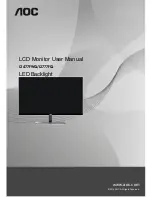 Preview for 1 page of AOC I2477FWQ User Manual