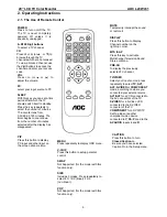 Предварительный просмотр 5 страницы AOC L20W431 Service Manual