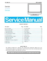 AOC L26AS73 Service Manual предпросмотр