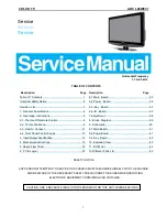 AOC L26W831 Service Manual preview