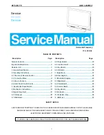 AOC L26W931 Service Manual preview