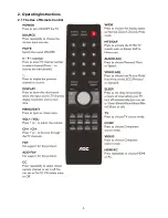 Предварительный просмотр 5 страницы AOC L26W931 Service Manual