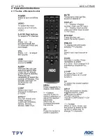 Preview for 5 page of AOC L27W431 Service Manual