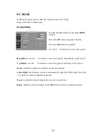 Preview for 16 page of AOC L27W551T User Manual