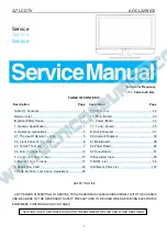 AOC L32W431 Service Manual preview