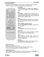 Preview for 6 page of AOC l32w451 Service Manual