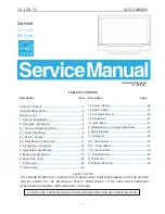 AOC L32W665 Service Manual preview