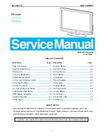 AOC L32W861 Service Manual предпросмотр