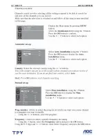 Предварительный просмотр 10 страницы AOC L37W551B Service Manual