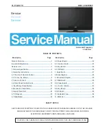 AOC LC32W063 Service Manual preview