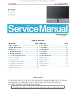 AOC LE23A6730/61 Service Manual preview