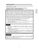 Preview for 3 page of AOC LE24H060 User Manual