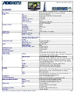 Preview for 1 page of AOC LE24H067 Specifications