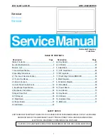 Preview for 1 page of AOC LE24H138 Service Manual