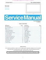 Предварительный просмотр 1 страницы AOC LE32A0320 Service Manual