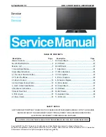 Предварительный просмотр 1 страницы AOC LE32D1442/20 Service Manual