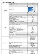 Предварительный просмотр 2 страницы AOC LE32M3571/91 Service Manual