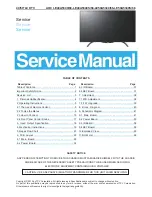 Предварительный просмотр 1 страницы AOC LE40A5340/68 Service Manual