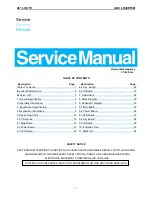 Предварительный просмотр 1 страницы AOC LE46H158I Service Manual