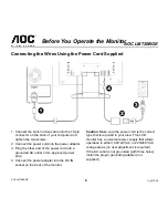 Preview for 6 page of AOC LM720BGE User Manual