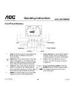 Preview for 10 page of AOC LM720BGE User Manual