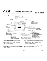 Preview for 11 page of AOC LM720BGE User Manual