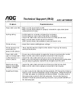 Preview for 13 page of AOC LM720BGE User Manual