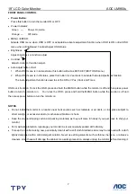 Preview for 7 page of AOC LM960S Service Manual