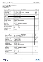 Preview for 12 page of AOC LM960S Service Manual