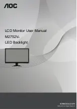 AOC M2752VH User Manual preview