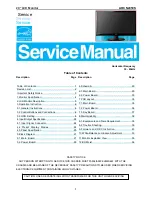 AOC N2050S Service Manual preview