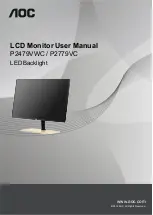 Preview for 1 page of AOC P2479VWC User Manual