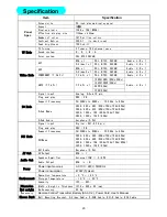 Preview for 21 page of AOC PD5084 User Manual