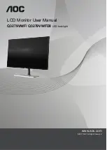 AOC Q3279VWF User Manual preview