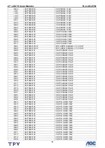 Предварительный просмотр 58 страницы AOC TCL LCD27VN Service Manual