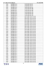 Предварительный просмотр 62 страницы AOC TCL LCD27VN Service Manual