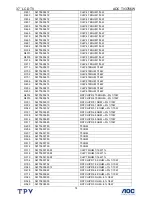 Preview for 74 page of AOC TV3766W Service Manual