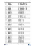 Preview for 86 page of AOC TV3766W Service Manual