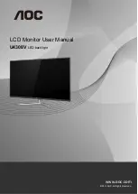 AOC U4308V User Manual preview